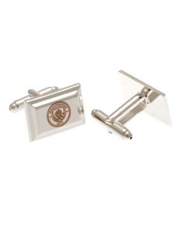 Manchester City FC Silver Plated Cufflinks-112224