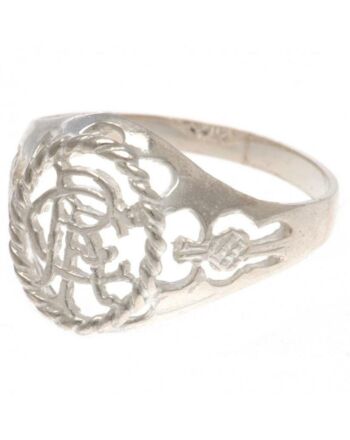 Rangers FC Sterling Silver Ring Medium-122748