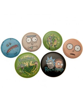 Rick And Morty Button Badge Set-132550