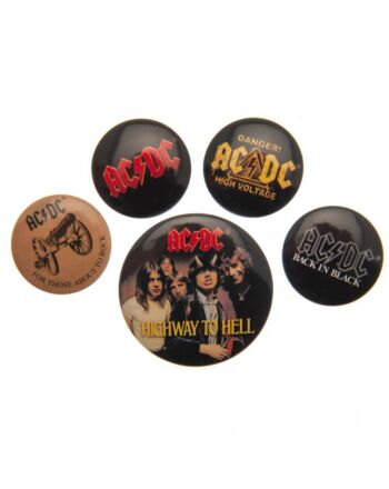 AC/DC Button Badge Set-163700