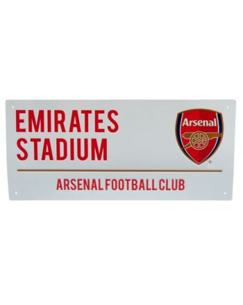 Arsenal FC White Street Sign-164904