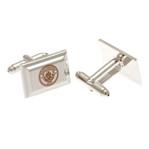 Manchester City FC Silver Plated Cufflinks-112224