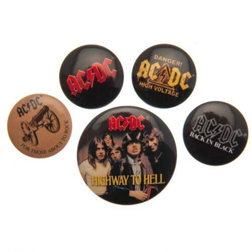 AC/DC Button Badge Set-163700