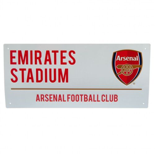 Arsenal FC White Street Sign-164904