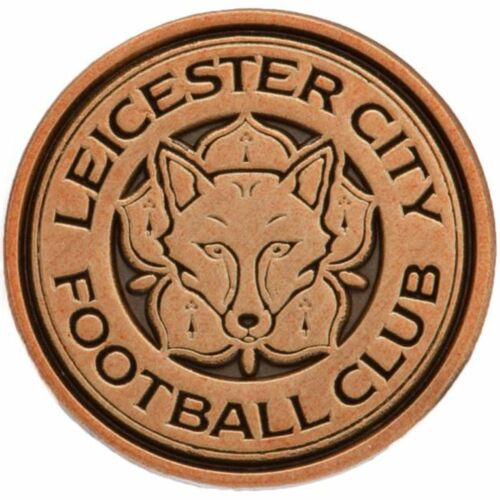 Leicester City FC Antique Gold Crest Badge-177346