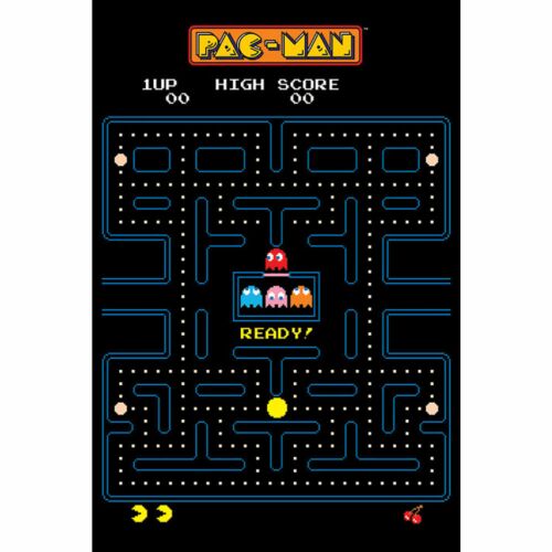 Pac-Man Poster Maze 124-TM-00922