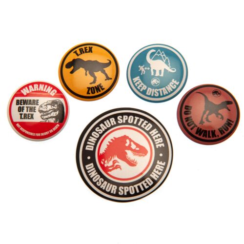 Jurassic World Button Badge Set-TM-01453