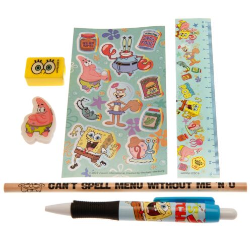 SpongeBob SquarePants 6pc Stationery Set-TM-03451